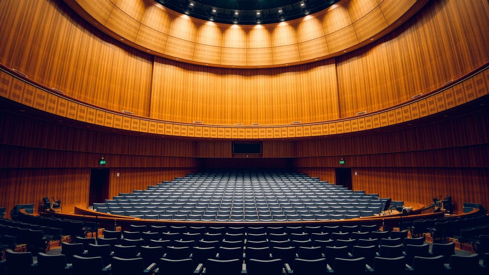Acoustic slatted timber panels project