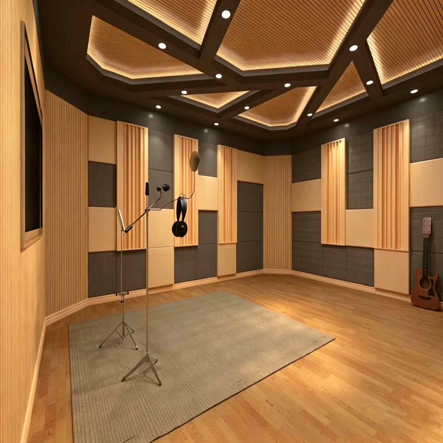 Recording Studio Acoustic Diffusers