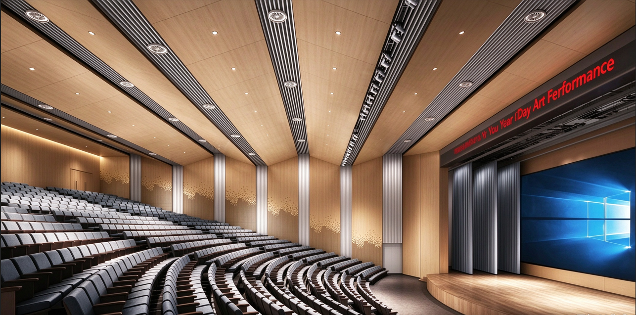 Taiwan Media Theatre Acoustic Panels Project | Hui Acoustics